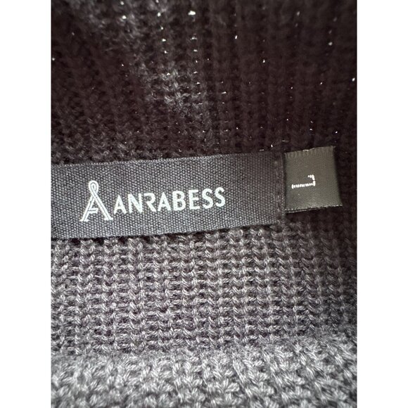 Sleeveless Knit Mock Neck Sweater Top With Pocket Gray By Anrabess 21" Length - Picture 4 of 6